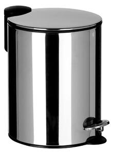 Arden Stainless Steel 5 Litre Pedal Bin In Silver