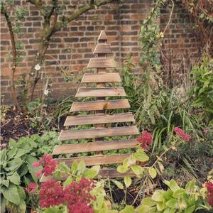 Cerritos Small Wooden Garden Christmas Tree In Natural
