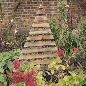 Cerritos Medium Wooden Garden Christmas Tree In Natural