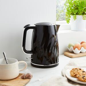 Luxe Textured 1.7L Kettle Black