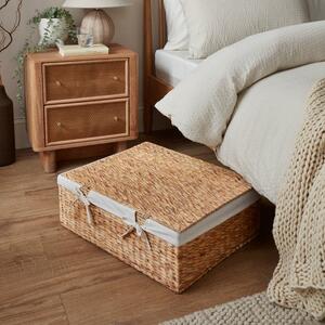 Woven Water Hyacinth Underbed Trunk