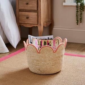 Medium Scalloped Maize Basket