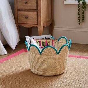 Medium Scalloped Maize Basket