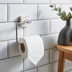 Terrazzo Natural Toilet Roll Holder Natural