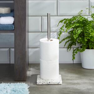 Terrazzo Natural Toilet Roll Stand Natural