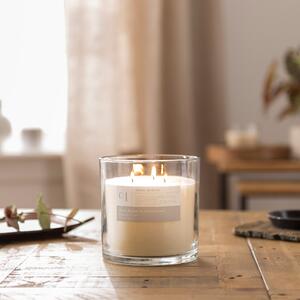 Black Pepper and Sandalwoodwick Candle Clear