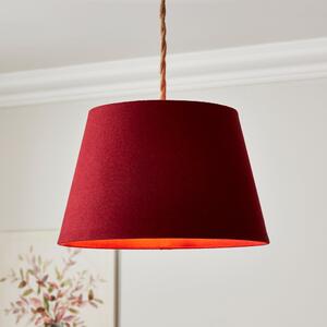 Churchgate Ashby Tapered Lamp Shade Wine (Red)