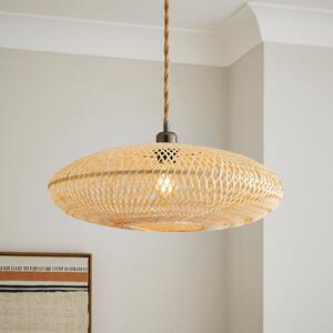 Lise Bamboo Easy Fit Pendant Shade Natural
