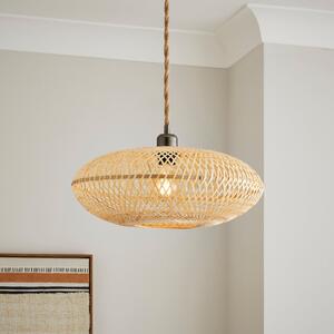 Lise Bamboo Easy Fit Pendant Shade Natural