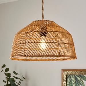 Andre Rattan Easy Fit Pendant Shade Natural