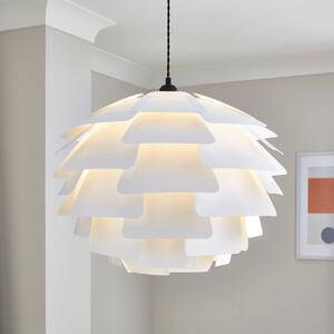 Elements Kerr Easy Fit Pendant Shade White