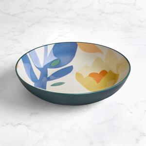 Elements Fieldsley Floral Stoneware Pasta Bowl