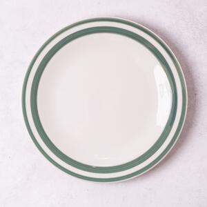 Camborne Green Side Plate Green