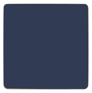 Pack of 4 Plywood Coasters Navy