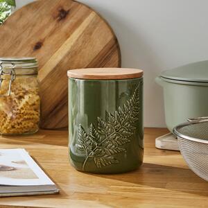 Churchgate Fawsley Kitchen Canister Green