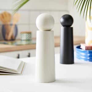 Elements Salt and Pepper Mill White