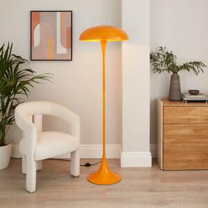 Elements Lennon 2 Light Floor Lamp Orange