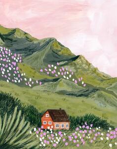 Illustration Mountain House, Sarah Gesek, (30 x 40 cm)