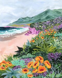 Illustration Coastal Bluffs, Sarah Gesek, (30 x 40 cm)