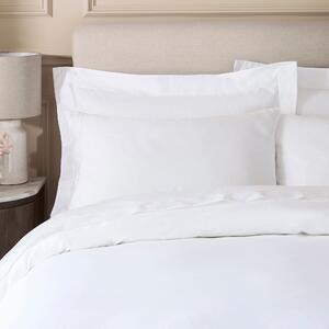 Dorma Egyptian Cotton Sateen 800 Thread Count Standard Pillowcase White