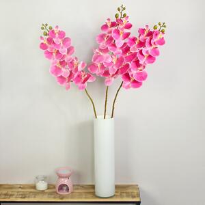 Fuchsia Real Touch Phalaenopsis 3 Pack Fuchsia