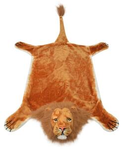 Lion Carpet Plush 205 cm Brown