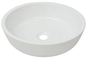 Basin Round Ceramic White 42x12 cm