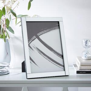 Luxe Silver Mirrored Photo Frame Silver
