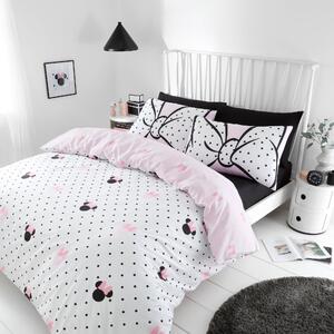 Disney Minnie Mouse Duvet Cover and Pillowcase Set Pink