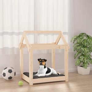 Dog Bed 61x50x70 cm Solid Wood Pine