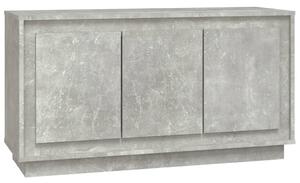 Sideboard Concrete Grey 102x35x55 cm Engineered Wood