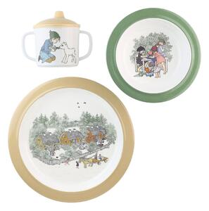 Rätt Start Barnen i Bullerbyn children's dinnerware set 3 pieces Multi