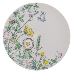 Rätt Start Elsa Beskow Blomsterfesten plate Ø20 cm Multi