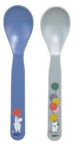 Rätt Start Mumin Festligheter spoon 2-pack Grey-blue