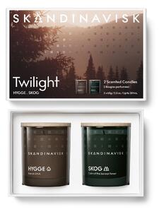 Skandinavisk Twilight scented candle gift set 2 pieces 65 g