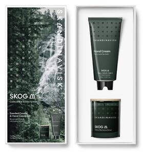 Skandinavisk SKOG scented candle & hand cream 65 g + 75 ml