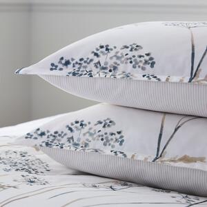 Dorma Purity Meadow 100% Cotton Oxford Pillowcase Pair Natural