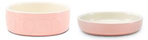 Scruffs Set of 2 Cat Bowls Pink