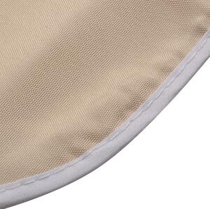 Costway 167 x 114cm Replacement Swing Canopy Cover-Beige