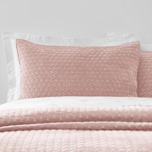 Bianca Attica Velvet Pair Pillow Protectors Pink