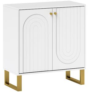 HOMCOM 2-Door Sideboard Storage Cabinet - White