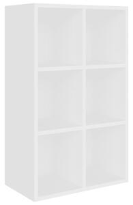 Book Cabinet/Sideboard White 66x30x98 cm Engineered Wood