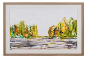 Painting Multicolour Natural Abstract 146 x 4 x 96 cm