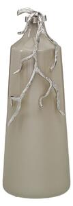 Bottle Beige Silver Aluminium Crystal 20 x 11 x 53 cm Decorative