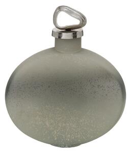 Bottle Grey Silver Aluminium Crystal 24 x 9 x 29 cm Decorative