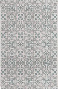 Modern Etno beige/blue Area Rug 120x170cm