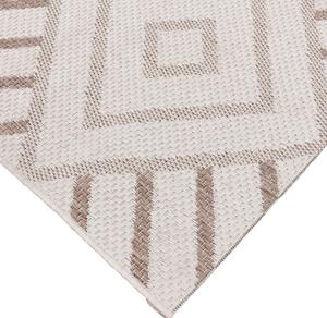 Lineo Geometric wool/mink rug 200x290cm