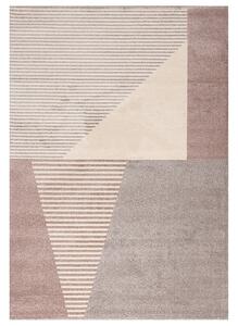 Sevilla paper white/dusty rose 160x230cm rug