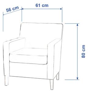 Karlstad tall chair cover