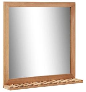 Bathroom Mirror 60x12x62 cm Solid Walnut Wood